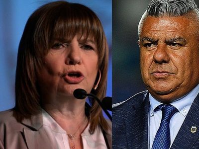 Patricia Bullrich desafió al Chiqui Tapia y aseguró que investigará a la AFA como senadora