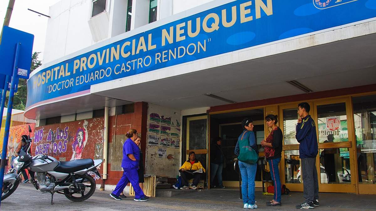 Las agresiones ocurrieron dentro de las instalaciones del hospital. Fuente: (Facebook)
