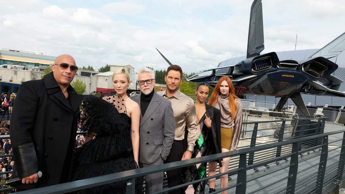 Así fue la última reunión de James Gunn con los Guardianes de la Galaxia en el Avengers Campus de Disneyland Paris
