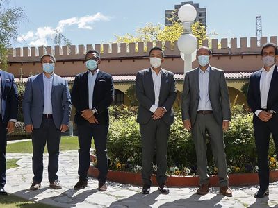 Omar Gutiérrez se reunió con autoridades de Petronas