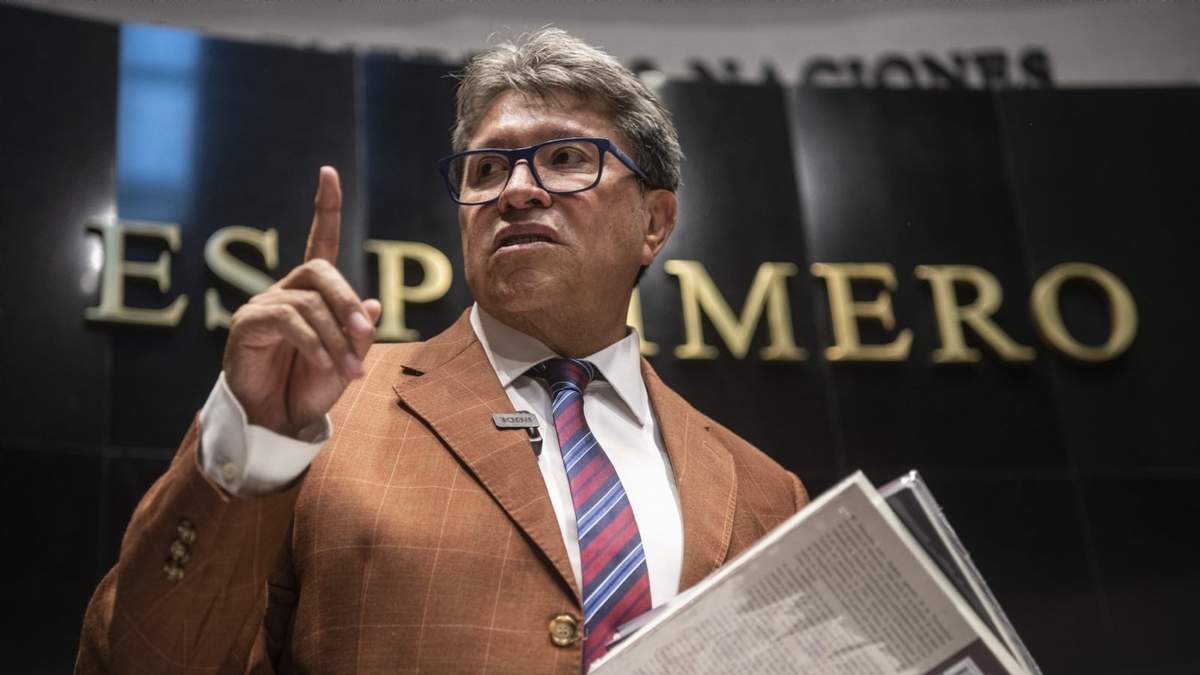Ricardo Monreal, presidente de la Junta de Coordinación Política de la Cámara Alta