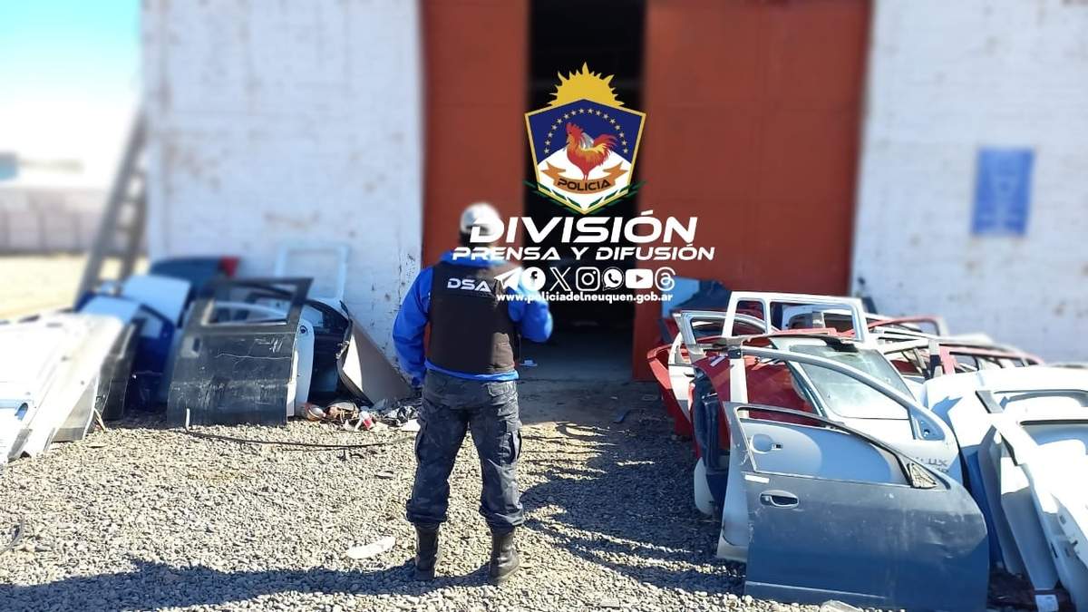 Allanamiento. Fuente: (Policía de Neuquén)