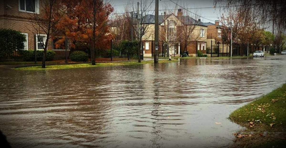 Lluvias en Neuquén. Fuente: (Twitter)