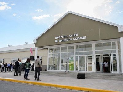 Allen: paciente fallecido por coronavirus y colapso sanitario