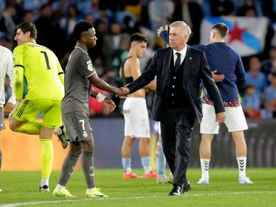 “Me parece bien”: Ancelotti aprueba la pelea de Bellingham y Vinicius en el último partido del Real Madrid