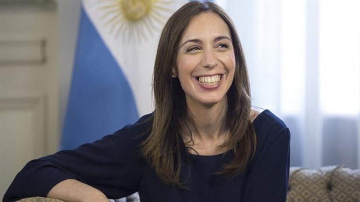 María Eugenia Vidal, exgobernadora bonaerense. Fuente: (Twitter)