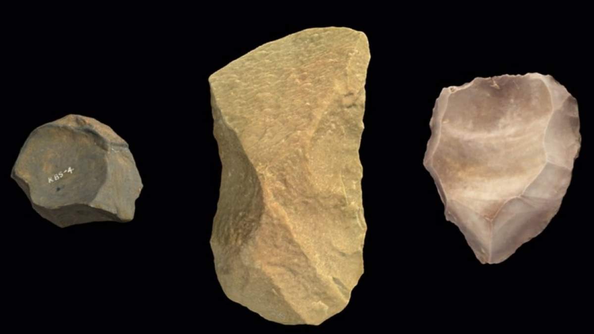 Herramientas de piedra que se vuelven cada vez más complejas a lo largo de 3 millones de años