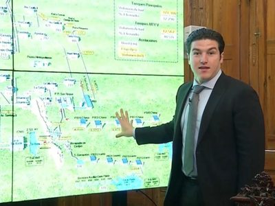 "No soy Tláloc, pero...": Samuel García confía en "bombardeo" de nubes para resolver crisis de agua