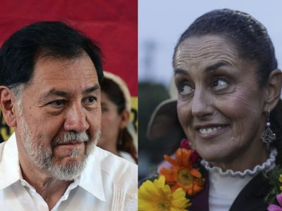 Así fue el “choque” entre Sheinbaum y Fernández Noroña por imágenes de sillas vacías en la GAM