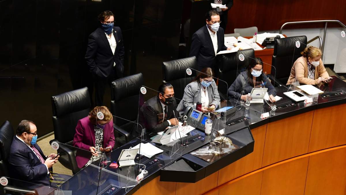 Sesión del Senado de la República
