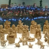 Colección de nacimientos, en el Museo Nacional de Culturas Populares