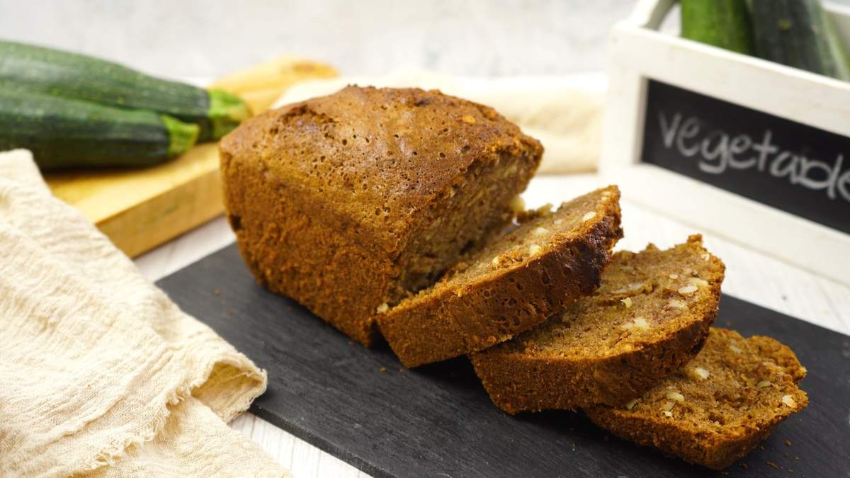 Pan de zucchini. Fuente: (Instagram)