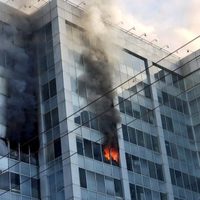 Reportan incendio en edificio de Conagua en la CDMX (Videos)