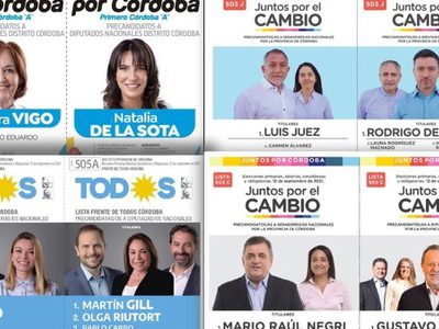 ELECCIONES 2021: conocé los candidatos a senadores y diputados de las listas de Córdoba