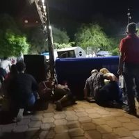 Balacera en un evento religioso en pleno centro de Iguala deja un niño y un hombre heridos