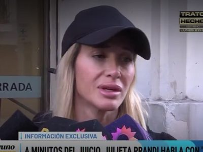 Julieta Prandi, sobre el juicio contra su ex marido: “Me daba vergüenza hablar”