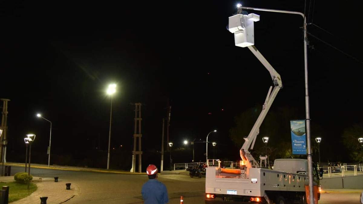 Las instalaciones estarán a cargo de las cuadrillas de CALF. Fuente (Facebook)