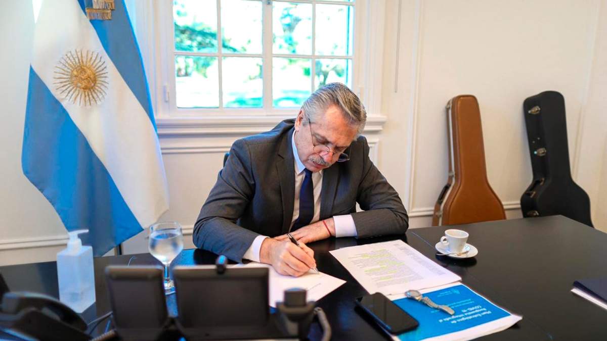 Alberto Fernández. Fuente: (Twitter)