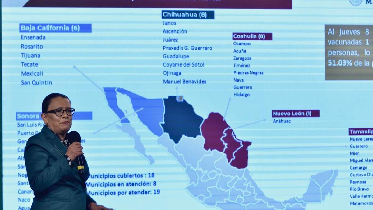 La titular de la SSPC, Rosa Icela Rodríguez