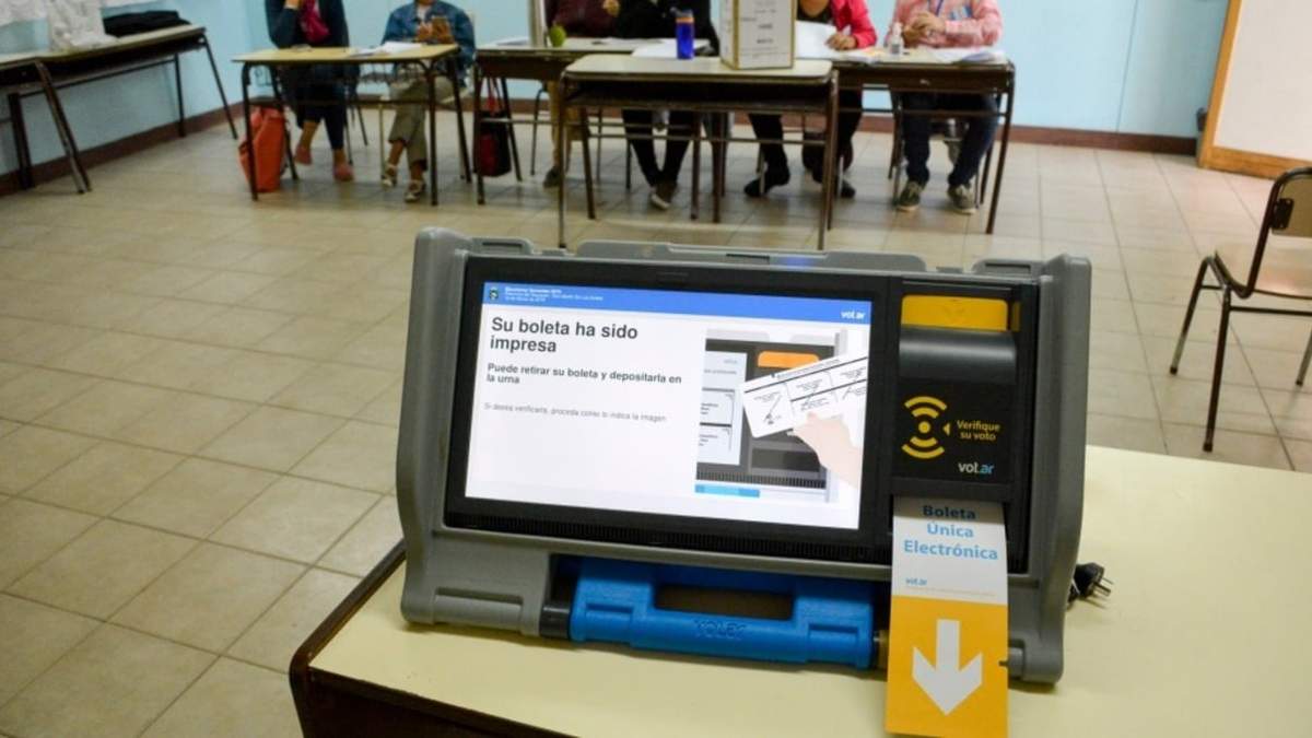 Sistema de Boleta Única Electrónica. Fuente: (Twitter)