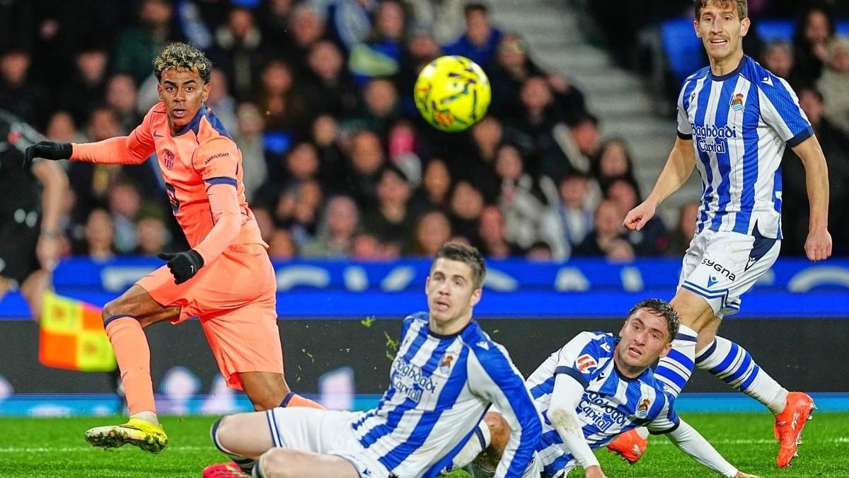 Racha de 11 victorias consecutivas del Barcelona termina con la derrota 2-1 ante la Real Sociedad