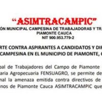 Denuncian amenaza del Cártel de Sinaloa contra líderes sociales colombianos
