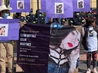 Nirvardo “N”, presunto feminicida de Lefni Neftaly, fue vinculado a proceso