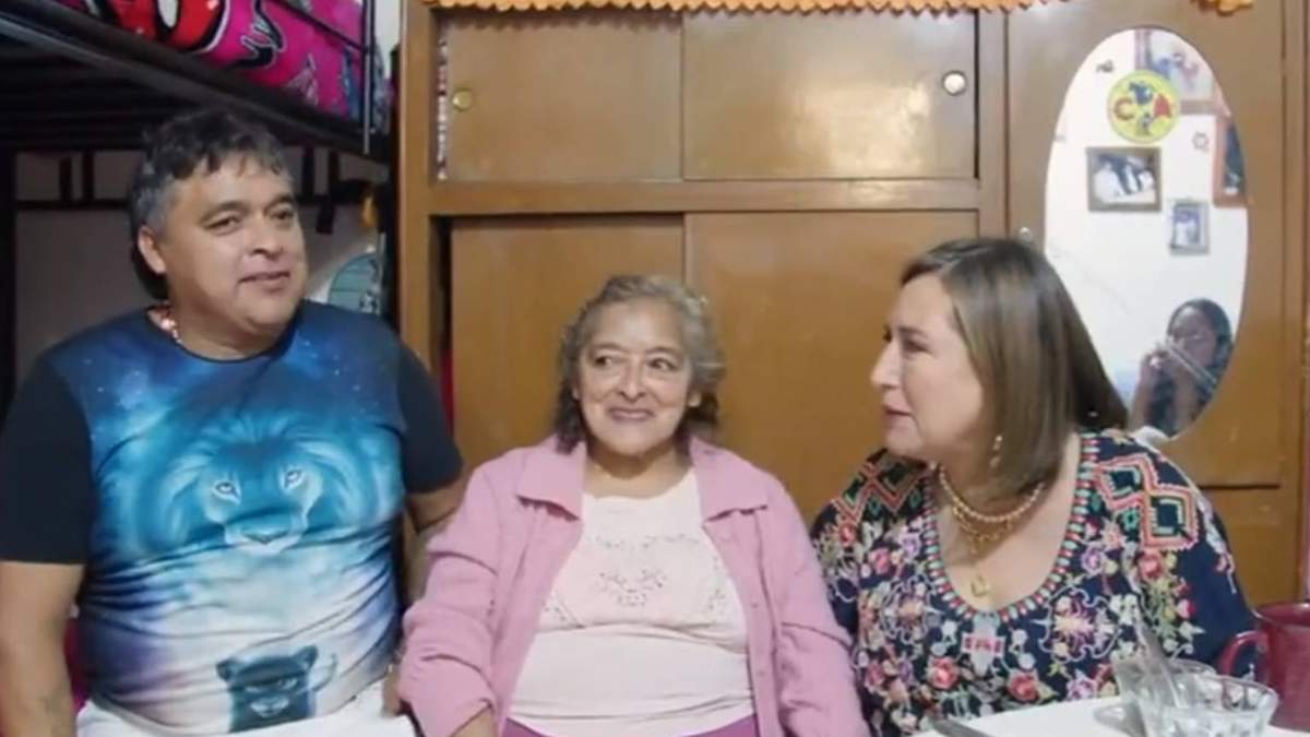 Lalo, doña Marina y Xóchitl Gálvez