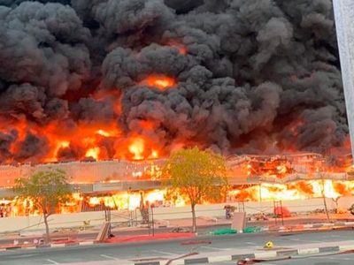 Emiratos Árabes: los bomberos no pudieron establecer las causas del incendio
