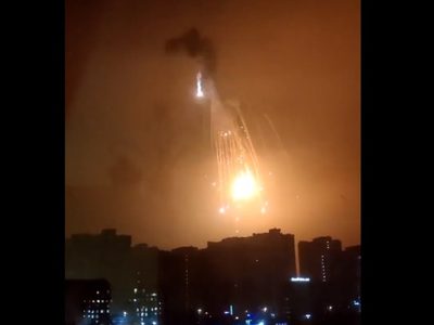 Tanques y tropas rusas llegan a Kiev, sacudida por fuertes explosiones