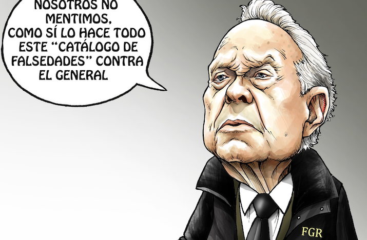 Vista previa de "Rescatando al soldado Chava", cartón de José Antonio Rodríguez