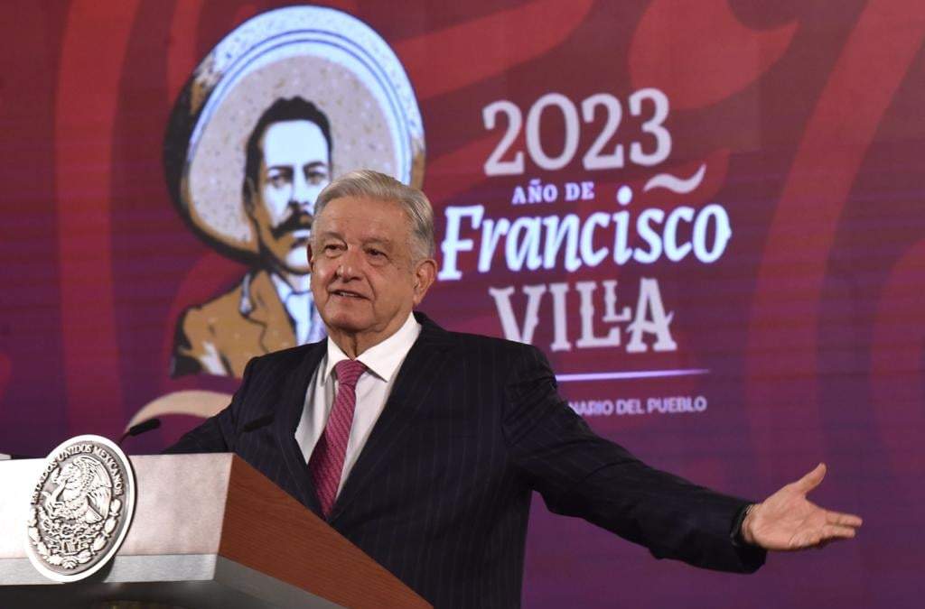 El presidente da a conocer en la conferencia del 3 de noviembre de 2023 una larga gira que hará por el norte