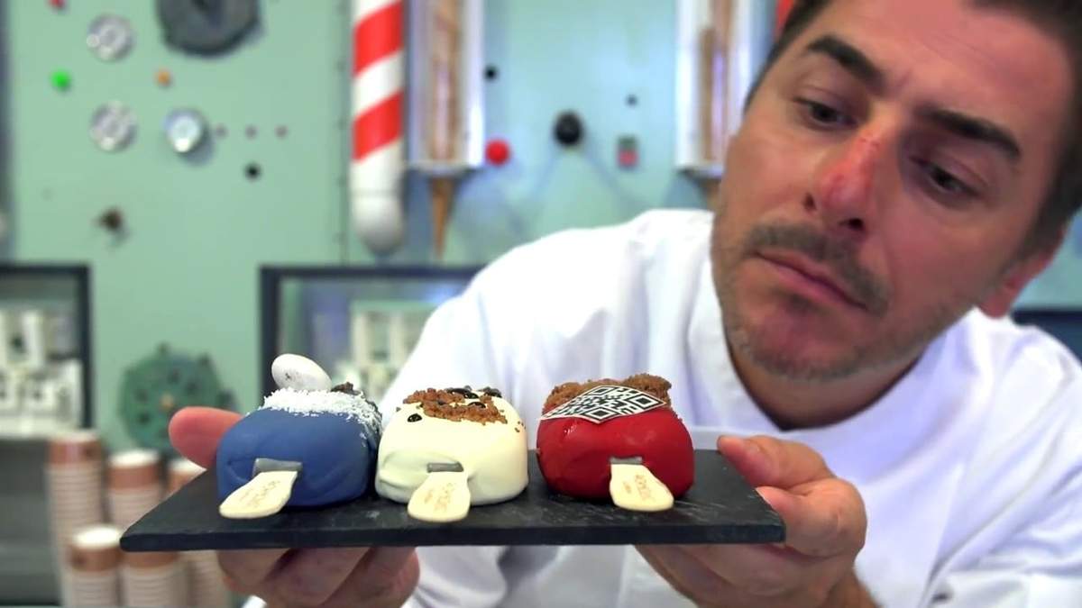 Un postre que respira creado por Jordi Roca. Fuente: (Instagram)