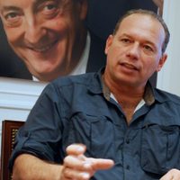 Berni apuró al intendente de Zárate en sus oficinas: "Es una vergüenza"