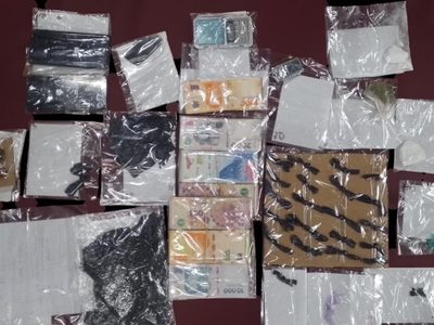 Secuestraron droga valuada en más de 3.000.000 de pesos en la Toma 7 de Mayo