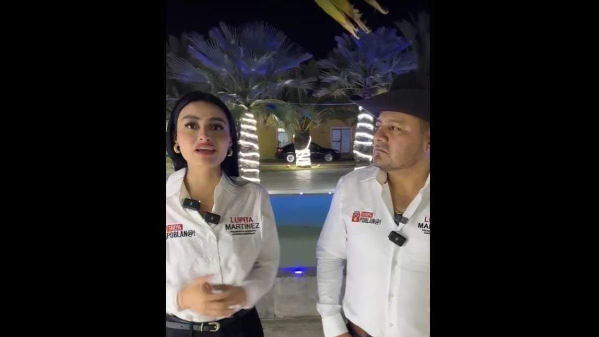 Guadalupe Martínez y su padre Antonio Valente Martínez Fuentes