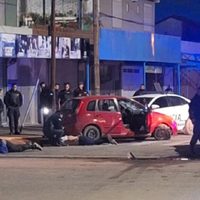 Tiros y choques durante una persecución de película entre Neuquén y Centenario