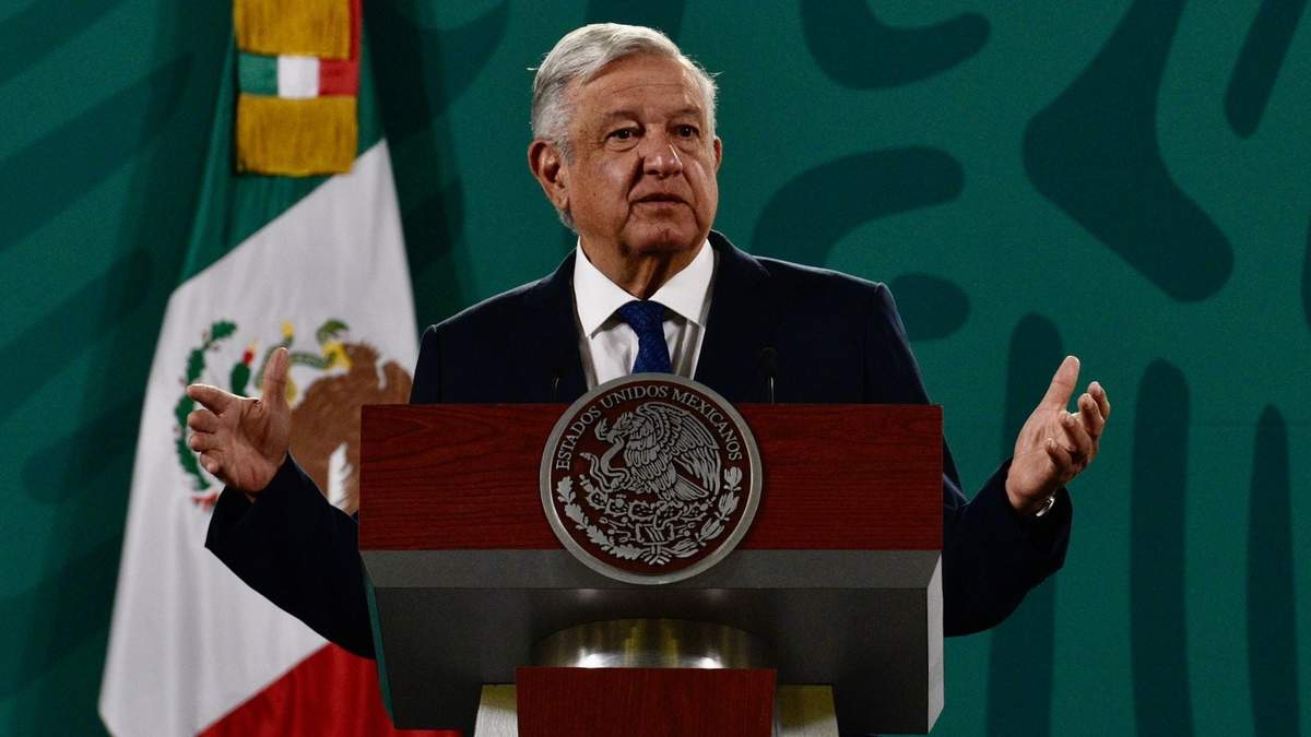 El presidente López Obrador
