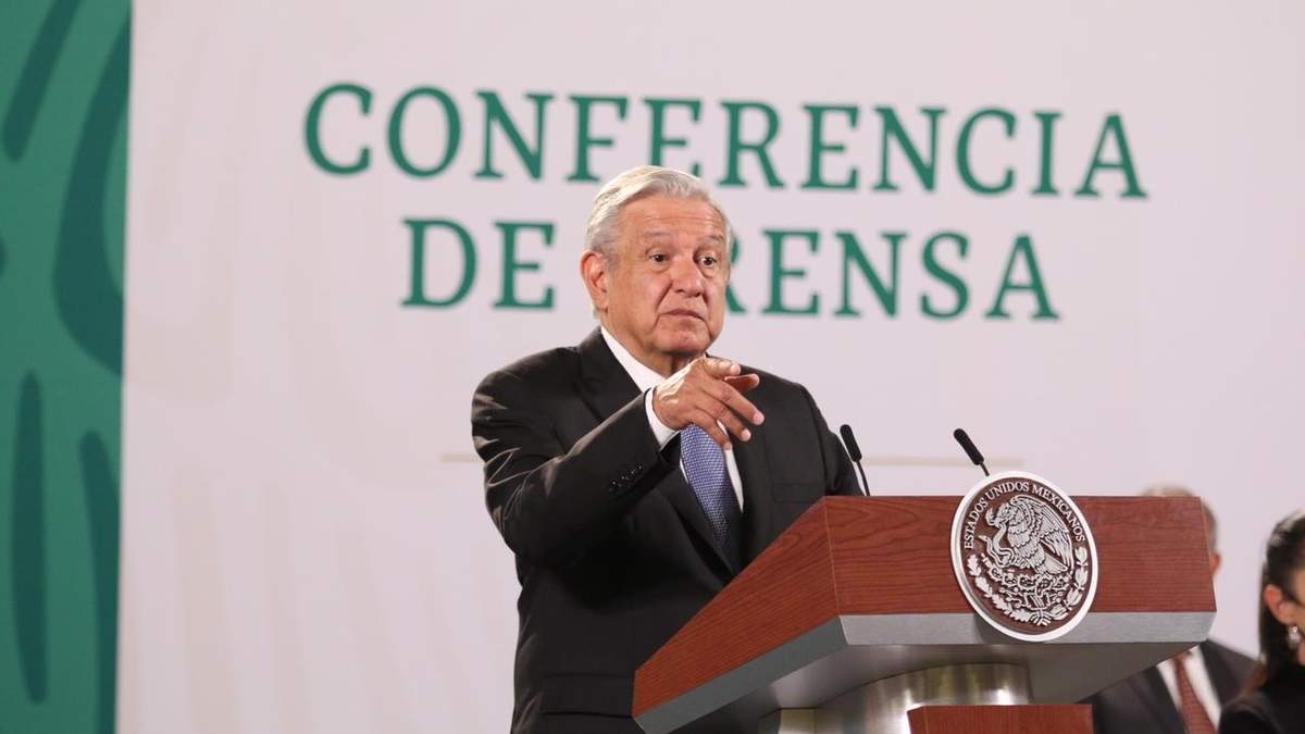 El presidente López Obrador