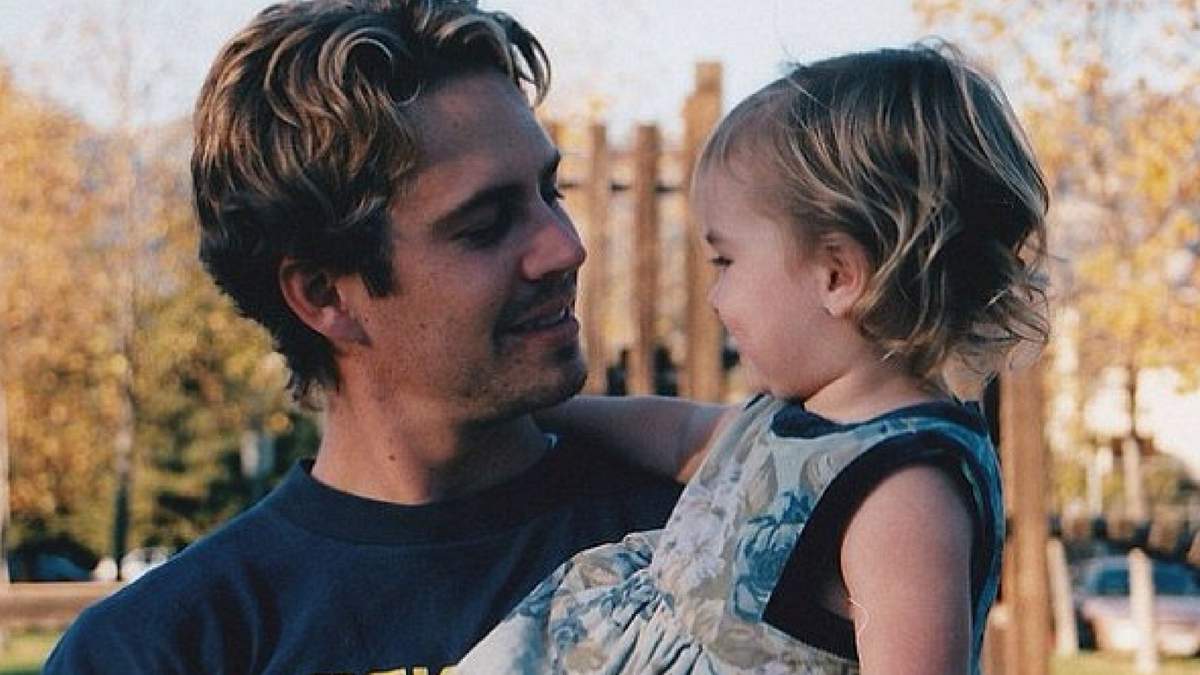 Paul Walker y Meadow Rain. Fuente: (Instagram)