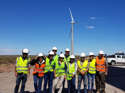 La Subsecretaría de Ambiente visitó Vientos Neuquinos I