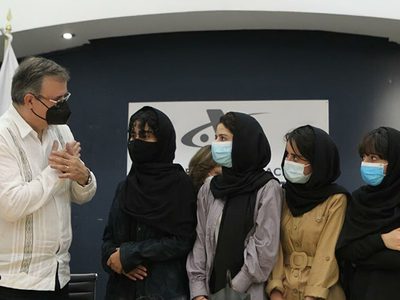 Seis jóvenes afganas llegaron a México: "Salvaron nuestra vida"