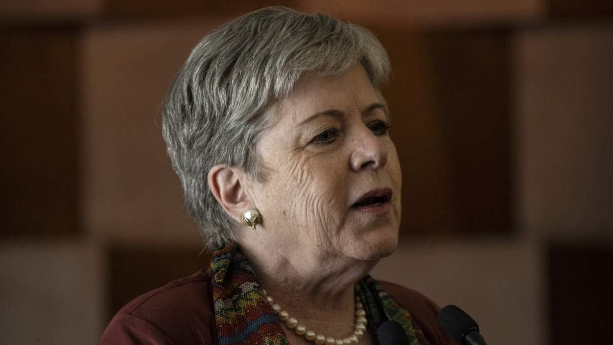 Alicia Bárcena, canciller mexicana