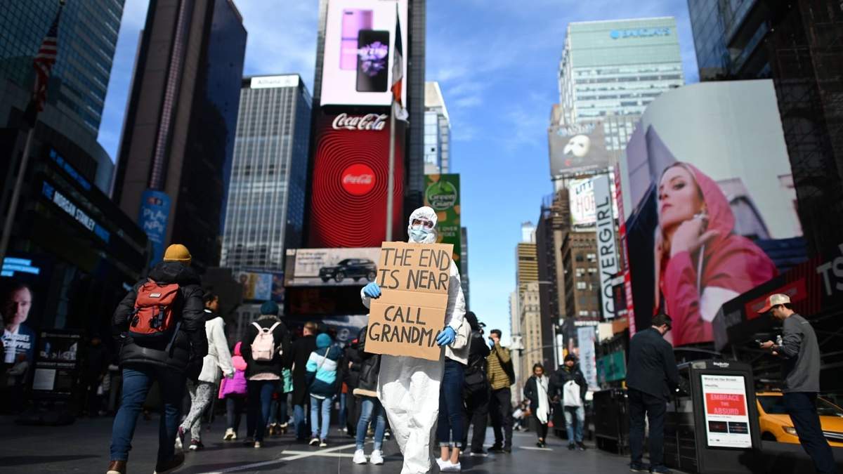 Nueva York en crisis por el coronavirus. Fuente: (Twitter)