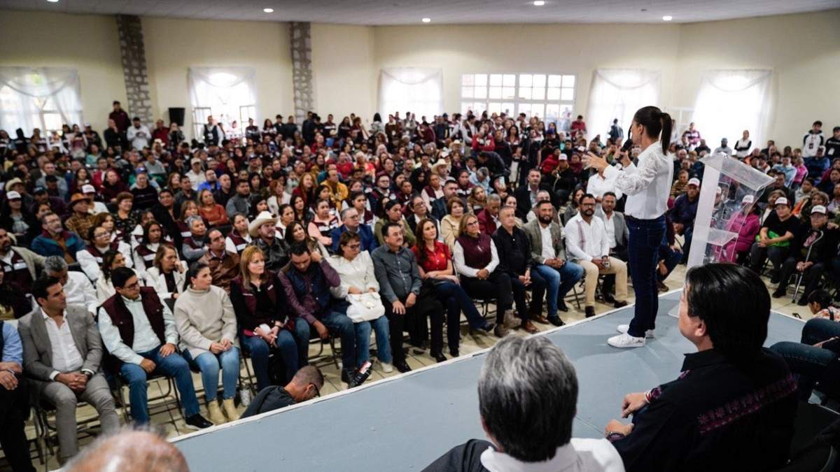 Claudia Sheinbaum en Jerez, Zacatecas