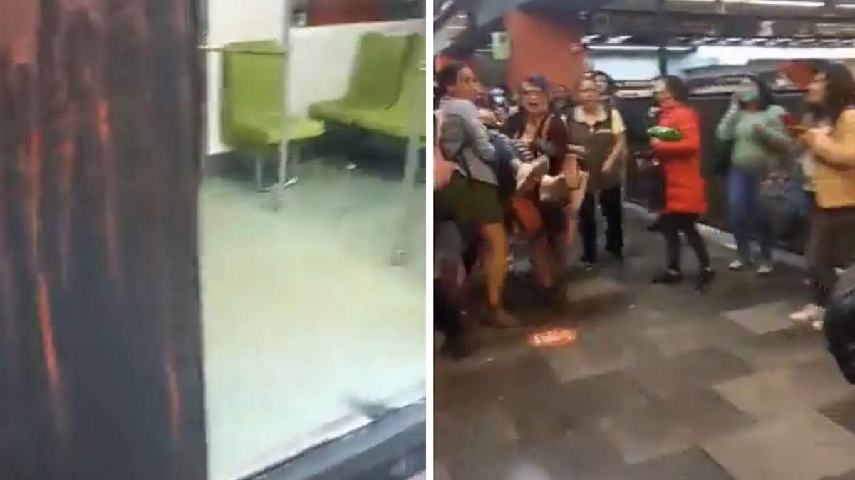 Escenas del video que circula en redes sociales