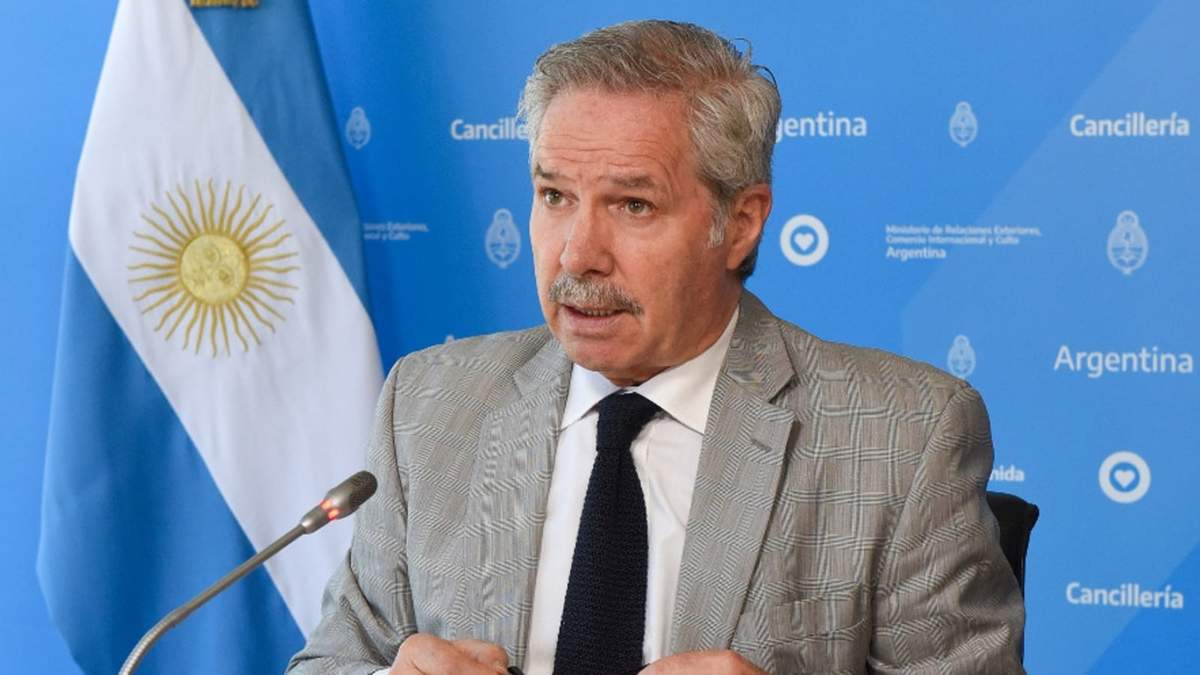 Felipe Solá. Fuente: (Twitter)