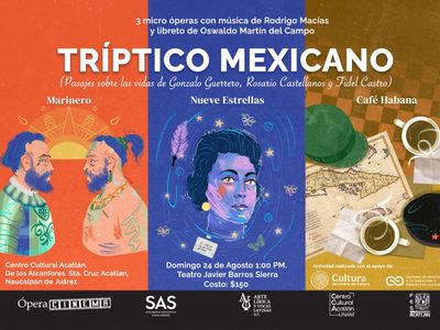 Primer Festival de Ópera de la Ciudad de México: estrenos y homenaje a Rosario Castellanos