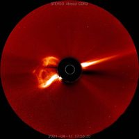 Una eyección solar alcanza Marte entre los vuelos de Ingenuity