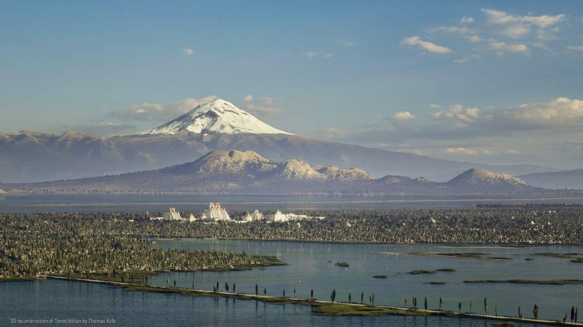 Reconstrucción en 3D de México-Tenochtitlan